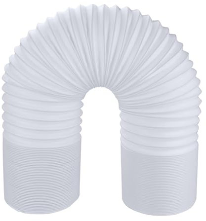 Manguera de Aire Acondicionado Móvil, Tubo Aire Acondicionado Portátil, Manguera Aire Acondicionado, Extensor Tubo Aire Acondicionado, Manguera de Escape para Aire Acondicionado 130mm/1.5m