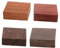 OHPHCALL 4pcs Assorted Wood Blanks for DIY Ring Making Natural Wooden Textures for Craft Projects Unfinished Wood Blanks Unique Types Chicken Wing Zambian Windmill Burmese