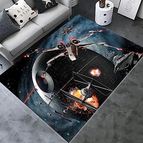 Starwars-Teppich, Todesstern-Teppich, C569 (100 x 150 cm)