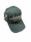 Aeronautica Militare HA1207 Herren-Kappe mit Visier, Baseball, schwarzer Panther, dunkelgrün, One size