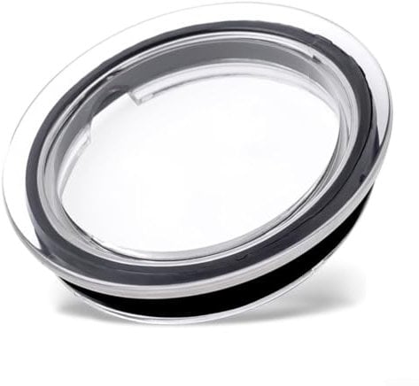 Entgoinggo Plastic Milk Frother Lid Replacement Cover for Models 3593 3594 Part 93271 Clear Heat-Resistant Leak-Proof Design Easy Clean, 9cm(B)