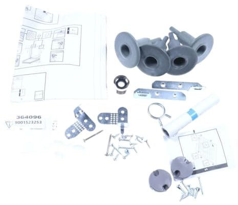 KIT FIXATION DE PORTE pour LAVE VAISSELLE BEKO - 1784430164