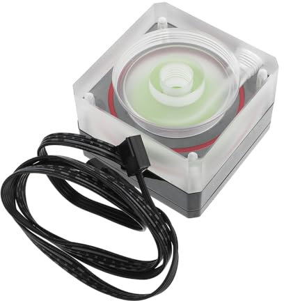 VILLCASE Water Cooling Kit CPU Cooler Pwm Supported Liquid Pump for Laptop Cooling Systems Low Noise Premium for DIY Enthusiasts