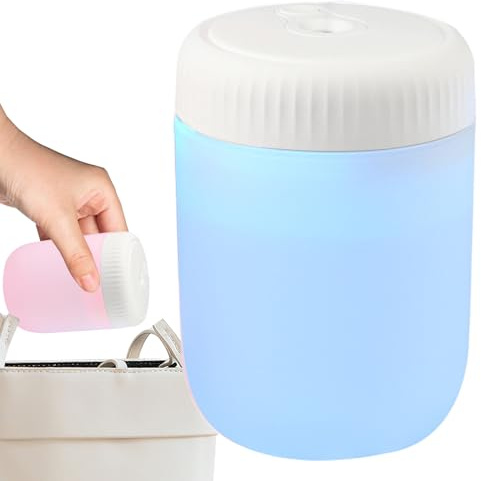 Luftbefeuchter Für Pflanzen, USB Tragbarer Luftbefeuchter Mit Nachtlicht, Auto Innenraum, Nachttisch, Kinderzimmer, Büro Für Erwachsene Und Kinder