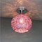 BININBOX Plafonnier Moderne Lampe à suspension Abat-jour en aluminium pour chambre Salon Couloir (ampoule non incluse) (Rose)