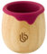 bamboo bamboo Taza de para Bebés y Niños, Taza de Aprendizaje con Borde de Silicona para Protección de Dientes y Encías, Capacidad de 150ml para la Transición (Cereza)