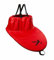Hiko Kajak Spritzdecke Basic PU Fitflex Nylon Spritzschutz Spritzrock, Farbe:rot, Größe:C87