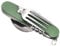EACHPT Campingbesteck Klappbar Edelstahl Klappbesteck Camping Besteckset Klappbar Outdoor Reise Besteck Kit Abnehmbare Tragbares Gabellöffel Messeröffner Set für Wanderungen Picknick Reisen