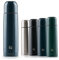 Blumtal® Thermosflasche 700 ml - BPA-freie Thermoskanne 700ml für warm&kalt - auslaufsichere Isolierflasche 700ml aus Edelstahl - Thermoskanne mit Becher/Thermoskanne Tee - Dark Ocean Blue - Blau