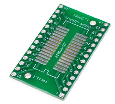 Reland Sun TSSOP28 SSOP28 SOP-28 SOP28 auf DIP28 Transferboard DIP Pinnwand Pitch Adapter 5 Stück