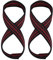 Figure 8 Lifting Wrist Straps, Deadlift Weight Gym Anti Slip Strap with Cuffs Support Hand Bar Grip Fitness Strength Training Straps for Men Women Weightlifting Workout Powerlifting