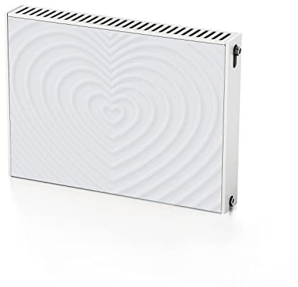Coloray Heizkörper Magnet Heizkörperabdeckung 80x60 cm Selbstklebend - Herz