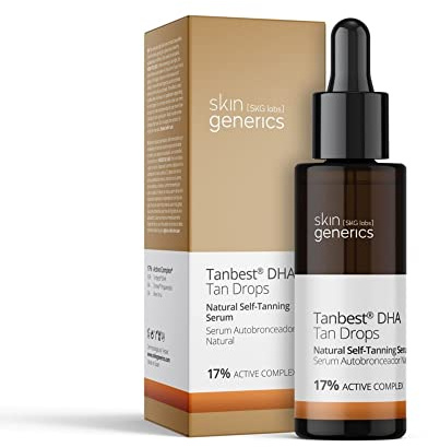 TANBEST DHA TAN DROPS serum autobronceador natural 17% 30 ml
