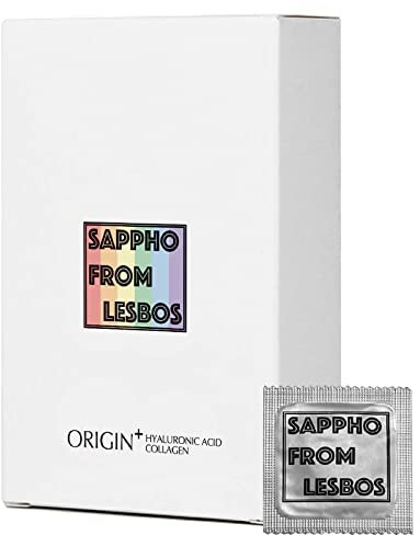 Sappho from Lesbos ORIGIN+Ultra-Dünne Gleitmittelbeschichtete Latex-Fingerkondome, Fingersex-Hüllen für Intimhygiene, 12 Stück, Duftfrei, 400mg Gleitmittel, Hautfreundlich