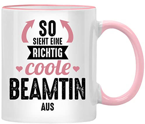 So sieht eine echt coole Beamtin aus Tasse, Beamtin auf Lebenszeit Geschenk, Beamter Geschenke, Ich bin im Ruhestand, Kaffeetasse für Beamte lustig