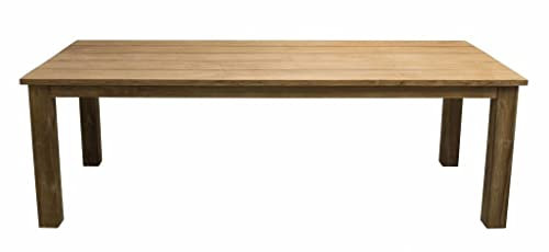 4 jahreszeiten gartenmobel Gartentisch Jakarta | 240 x 100 cm | Teakholz