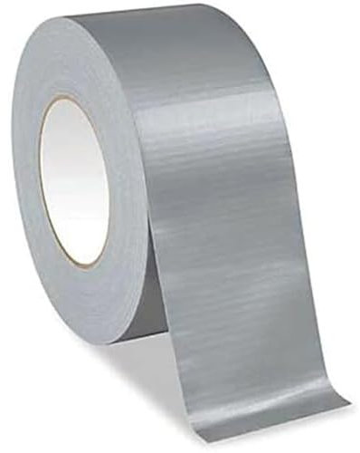 NDR London 48mm x 45M Heavy Duty Gaffa Tape - Super Sticky, Waterproof, Carpet Tape (1, Silver)