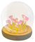 DIY Tulpe Nachtlicht, Tulip Lamp mit Glasabdeckung,Atmosphäre Licht Schlafzimmer Schlafen Tischlampe, Tischdekoration Geschenkidee Ideale Kunst Bastelgeschenke für Mädchen Schlafzimmer (lila 13led)