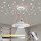 LED Kinder Deckenlampe Dimmbar Deckenleuchte mit Fernbedienung 36W Hängelampe Kinderzimmer Astronaut Planet Lampe Höhenverstellbar Pendellampe für Junge Mädche Schlafzimmer Kindergarten (A)