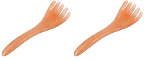 Gatuida 2 Pièces De Brosse Massage Cuir Chevelu, pour Soin Cuir Chevelu, Massage Tete, Détendez Tete, Multi-Fonctionnelle De Poche Brosse Massante Cuir Chevelu