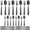Irishom 20-teiliges Besteckset aus hochwertigem Edelstahl für 5 Personen, inklusive Gabel, Messer, Löffel, spülmaschinenfest, Besteck-Utensilien-Set für Zuhause/Hotel/Hochzeit