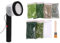 perfk Mini Applicatore per Floccatrice, Applicatore di Erba Statica Floccaggio Statico con 7 Sacchi di Erba Statica per L'abbellimento del Prato Macchina, Architetture Paesaggistiche