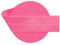 Nine looms 3.5cm 25mm, 5m elastic band for sewing, neon pink knitted elastic bands cord for sewing waistband and trouser waist, high elasticity (5 years neon pink)