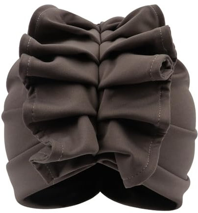 Turban-Hut für Frauen Boho Afrikanische Headwraps vorgebundener Knoten Mode Falten Frauen Chemo Hüte Turban Damen Chemo-Turbane Kopfbedeckung Beanie Mütze Kappe