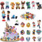 Pack de 25 Decoracion Tarta Patrulla Canina, ZoneYan Decoración Tarta Cumpleaños Patrulla Canina, Patrulla Dog Figuras, Decoracion Patrulla Canina para Edades 3 4 5 6 7 8 Años