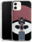 Slim Case extra dünn kompatibel mit Apple iPhone 12 Silikon Handyhülle transparent Hülle Itachi Uchiha Offizielles Lizenzprodukt Naruto Shippuden