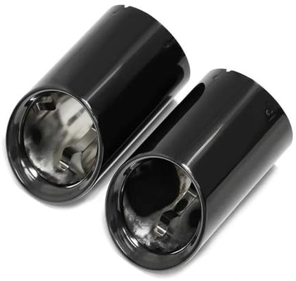 FEILIVCI Ersatzteile Für B&MW 3 G20 G21 320d 320i 330i 2020 2021 2022 Schalldämpfer-Endrohr-Abgassystem-Düse Abgasanlage(Schwarz)