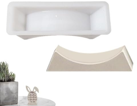 Ruwshuuk Molde de silicona de Pascua,Moldes de Pascua, Molde de silicona para huevos de Pascua lisos, Moldes de conejo de Pascua, molde navideño, moldes de silicona con forma de cáscara de huevo