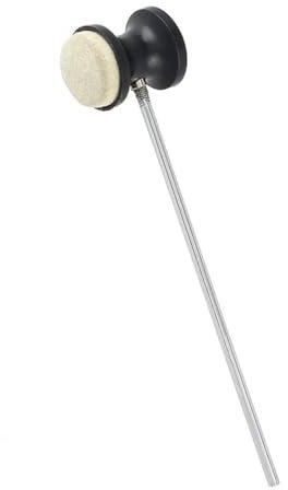 Batidor de pedal de bombo, mazo de pie de tambor de patada, kit de repuesto de instrumentos de percusión