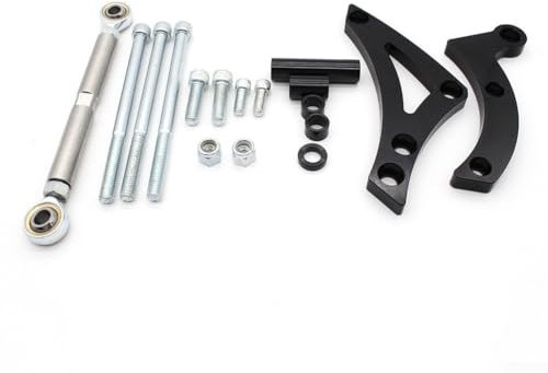 V-Riemen-kompatible Lichtmaschinen-Halterung für Chrysler/für Fahrzeuge (schwarz)