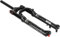 LYDSB Forcella Ammortizzata per MTB da 26/27,5/29 Pollici, Escursione 100 mm, smorzamento Regolabile, Blocco Manuale, Forcella Anteriore Dritta da 28,6 mm, 1-1/8 (Nera, 29'')
