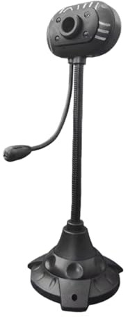 Geavonyg Webcam USB con qualità del Suono Superiore E Giri A 360 Gradi per Lezioni Virtuali E Appassionati Giochi Online Webcam