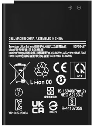 [3600 mAh] Akku für Samsung Galaxy XCover 5 (EB-BG525BBE), 2026 Neuer Ersatzakku mit hoher Kapazität für Galaxy XCover 5 für die Modelle SM-G525F, SM-G525F/DS, SM-G525N