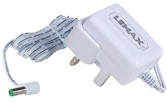 Lemax 74254-UK Power Adaptor 4.5V 550mA: 1 Output (White)