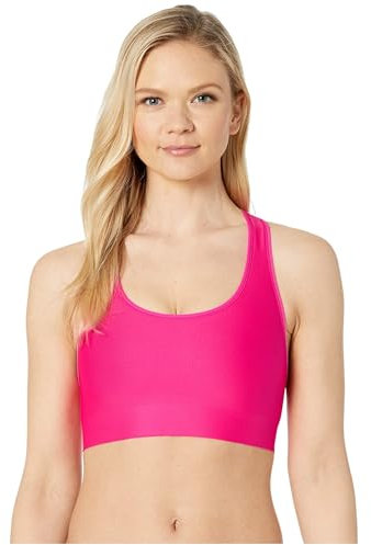 Champion Reggiseno Sportivo assoluto con Fascia SmoothTec, Ghiacciolo Rosa, S Donna