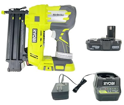 Ryobi One+ 18 V Cordless Brad Chiodatrice P320 + batteria e caricabatterie, confezione sfuso