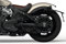ends cuoio, Schwingentasche aus Leder, Satteltasche kompatibel mit Indian Scout Bobber, 101 Scout, Sport Scout, Scout Rouge, Scout Sixty -Magnetische Schnellverschlüsse (weiße Nähte)