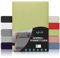 Dreamzie - Spannbettlaken 140x190/200cm - Baumwolle Oeko Tex Zertifiziert - Grün - 100% Jersey Spannbetttuch 140x190/200