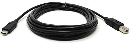 MainCore 3m USB C Cable Lead Compatible With Keyboards, DJ Decks, Midi, DJ CD Player, Mixer, Turntable, Electric Piano, Synthesizer, Computers, Serato (3m)