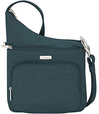 Travelon Unisex Essentials Crossbody, pfau, Einheitsgröße, Umhängetasche