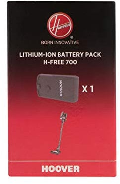 Hoover 39800050 Batterie au Lithium, Batterie d'origine Rechargeable Compatible avec Les aspirateur balais sans Fil Hoover H-Free 700, RAP22, H-Free 800. Doublez l'autonomie de Votre aspirateur