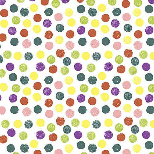 20 Cocktail Servietten Bunte Punkte 25 cm