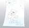 Arle-Living Flauschdecke Motiv : Kleiner Lieblingsmensch 75x100 cm Kuscheldecke Babydecke Schmusedecke (blau)