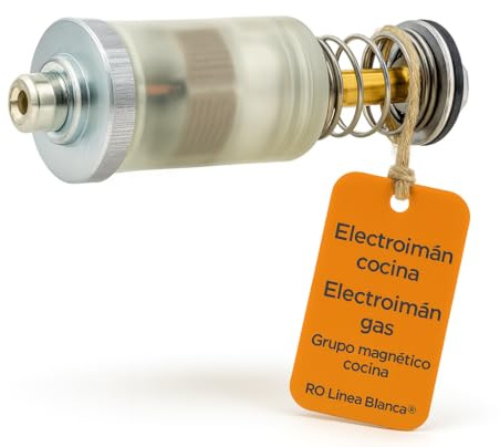 RO Linea Blanc Electroaimant de cuisine à gaz Orkli 15 mm Groupe magnétique Valve de sécurité Thermocouple 156153 306.00.1500 Compatible avec Balay Bosch Zanussi Remplacement professionnel Montage