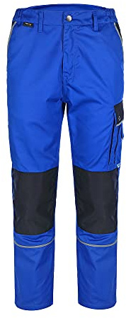 TMG | Leichte Arbeitshose für Herren, lang, ideal für Sommer, Cargohose mit Kniepolster, mit Taschen, versch. Farben