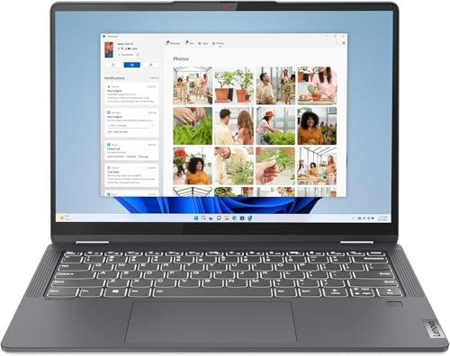 Newest Lenovo Flex 5 14 FHD IPS Touchscreen Premium 2-in-1 Laptop, AMD Ryzen 5 4500U, Backlit Keyboard, Fingerprint Reader, Digital Pen Included, Win10,Tikbot Accessories (16GB RAM, 2TB PCIe SSD)